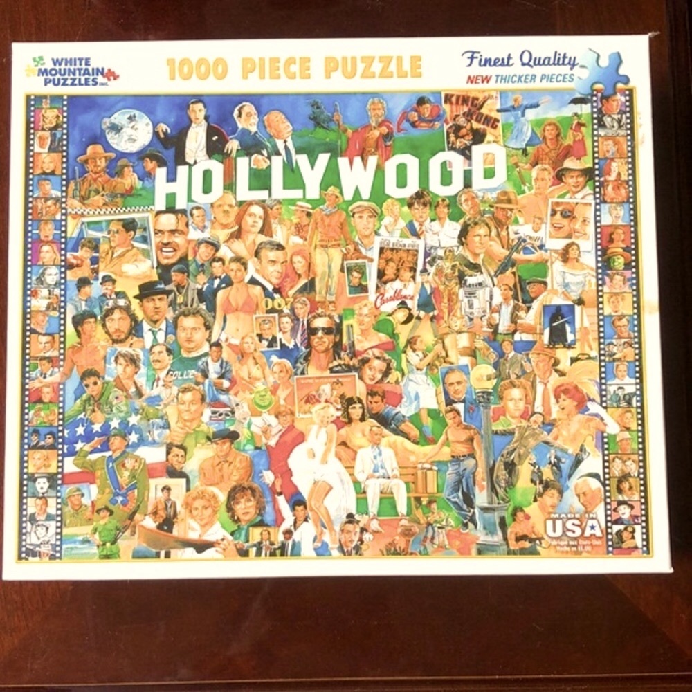 White Mountain puzzle 1000🧩 ‘Hollywood’ (2013)